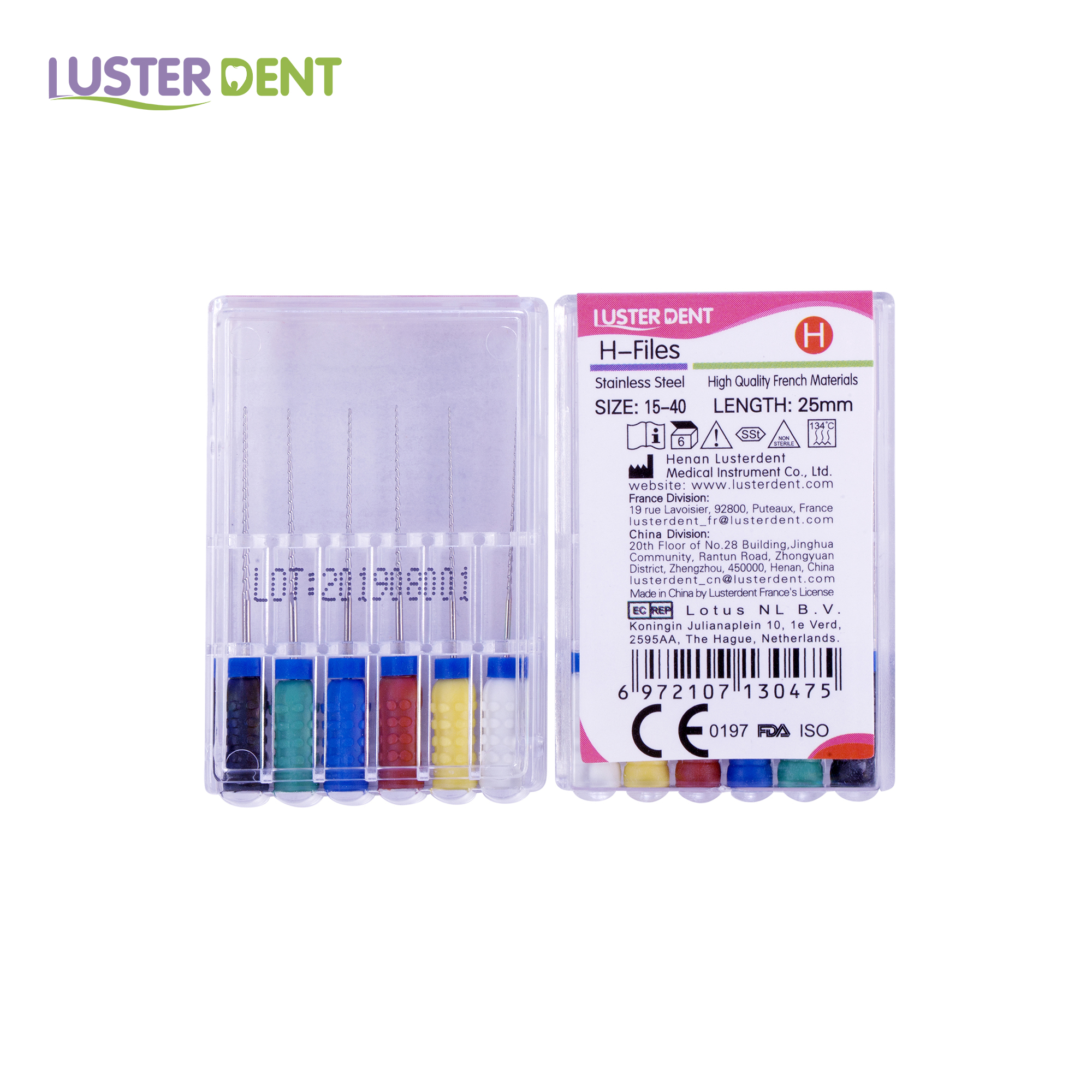 Lusterdent H-file